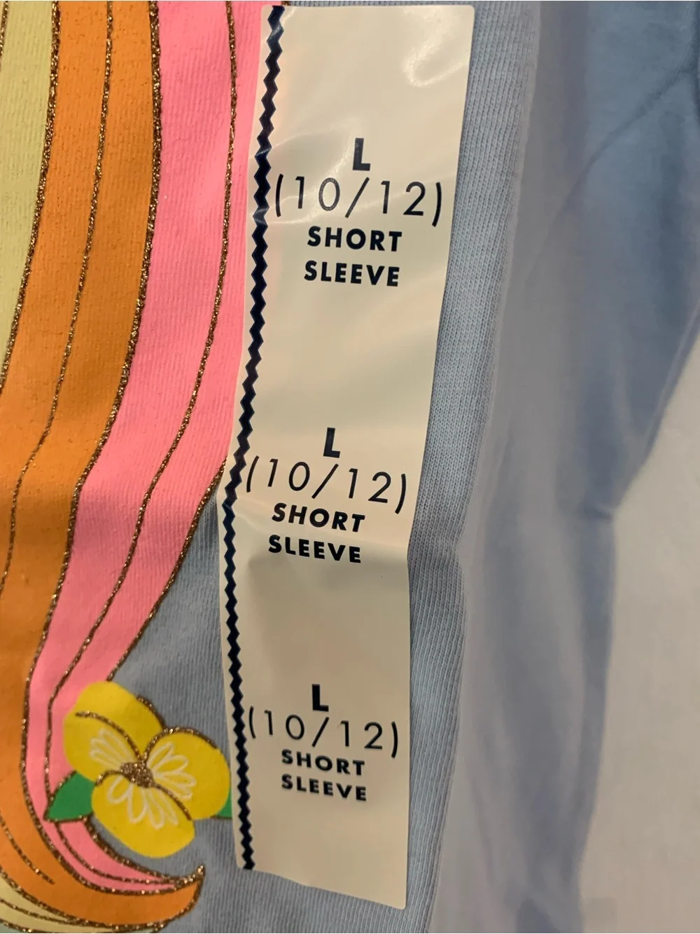 Cat & Jack NWT’s girl’s size large 10/12 graphic tee